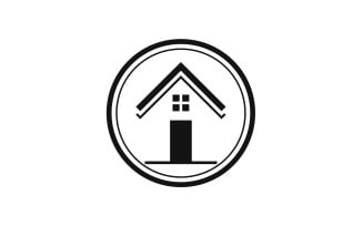 Home building property sell logo vector v25