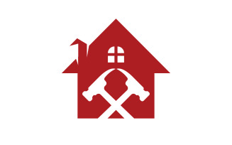 Home building property sell logo vector v7