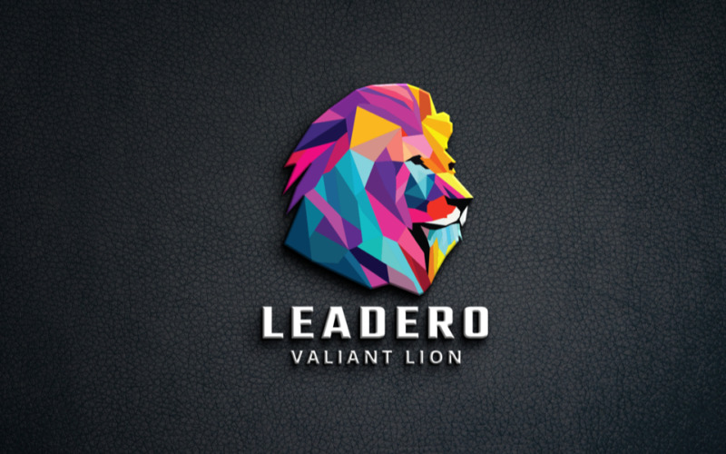 Leader Valiant Lion Pro Logo Logo Template
