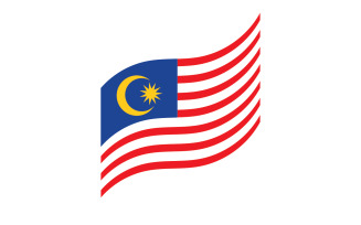 Malaysian flag symbol design v2