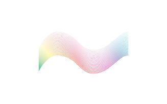 Sound wave equalizer music logo v7