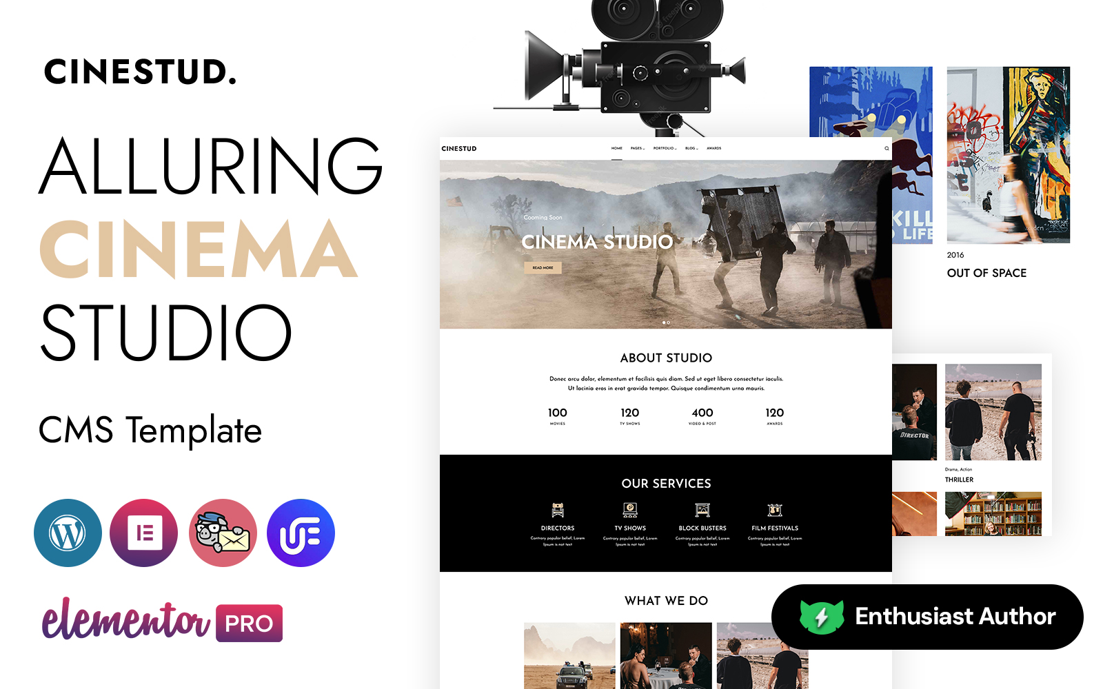 Template #331587 Animation Art Webdesign Template - Logo template Preview