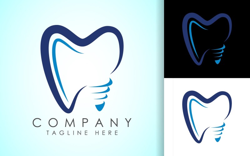 Dental Care logo designs vector9 Logo Template
