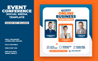 Event & Conference - Social Media Template