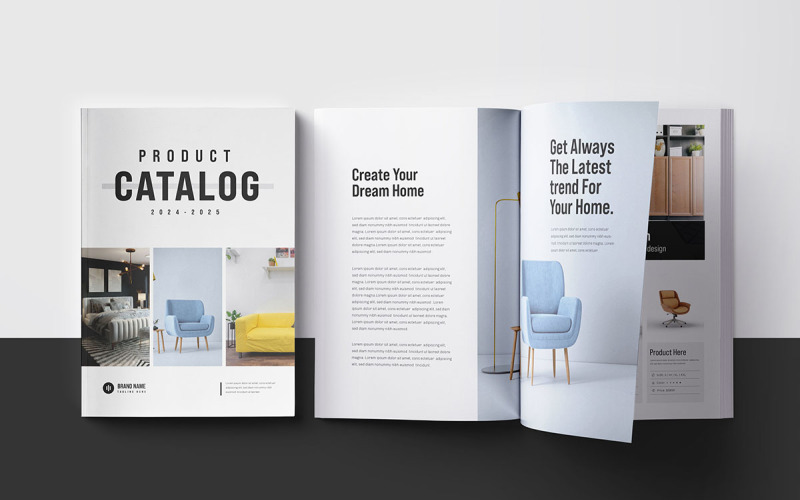 Furniture Catalog Multipurpose catalog template Magazine Template