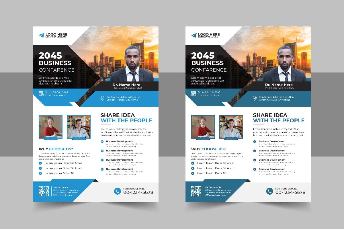 Template #331693 Flyer Clean Webdesign Template - Logo template Preview