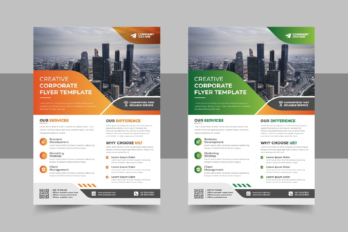 Template #331697 Flyer Clean Webdesign Template - Logo template Preview