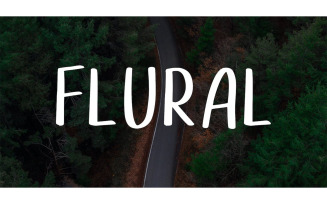 Flural Brush Font - Flural Brush Font