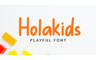 Holakids Playful Font - Holakids Playful Font