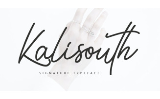 Kalisouth Signature Font - Kalisouth Signature Font