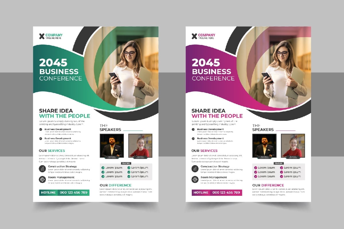 Kit Graphique #331702 Business Flyer Divers Modles Web - Logo template Preview