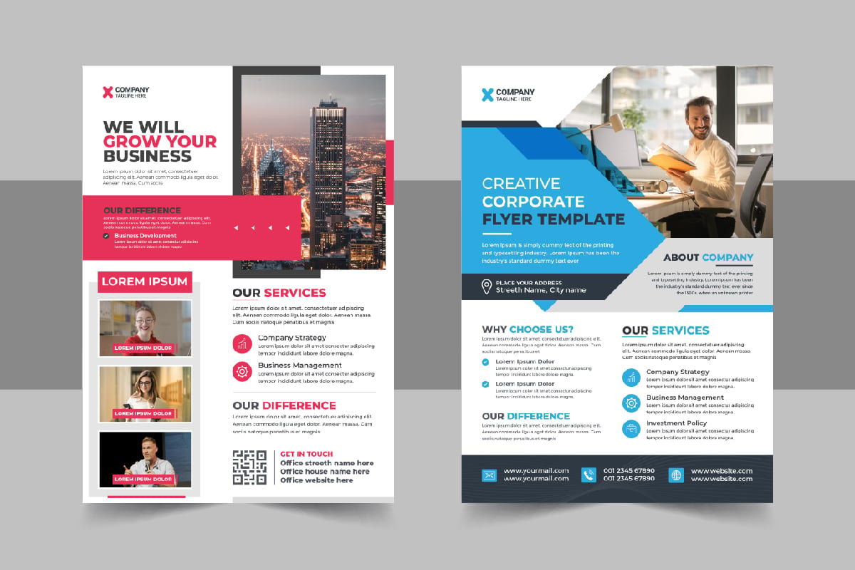 Template #331724 Flyer Clean Webdesign Template - Logo template Preview