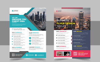 Corporate Business Conference Flyer template design