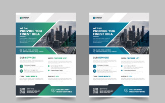 Corporate Business Conference Flyer template vector