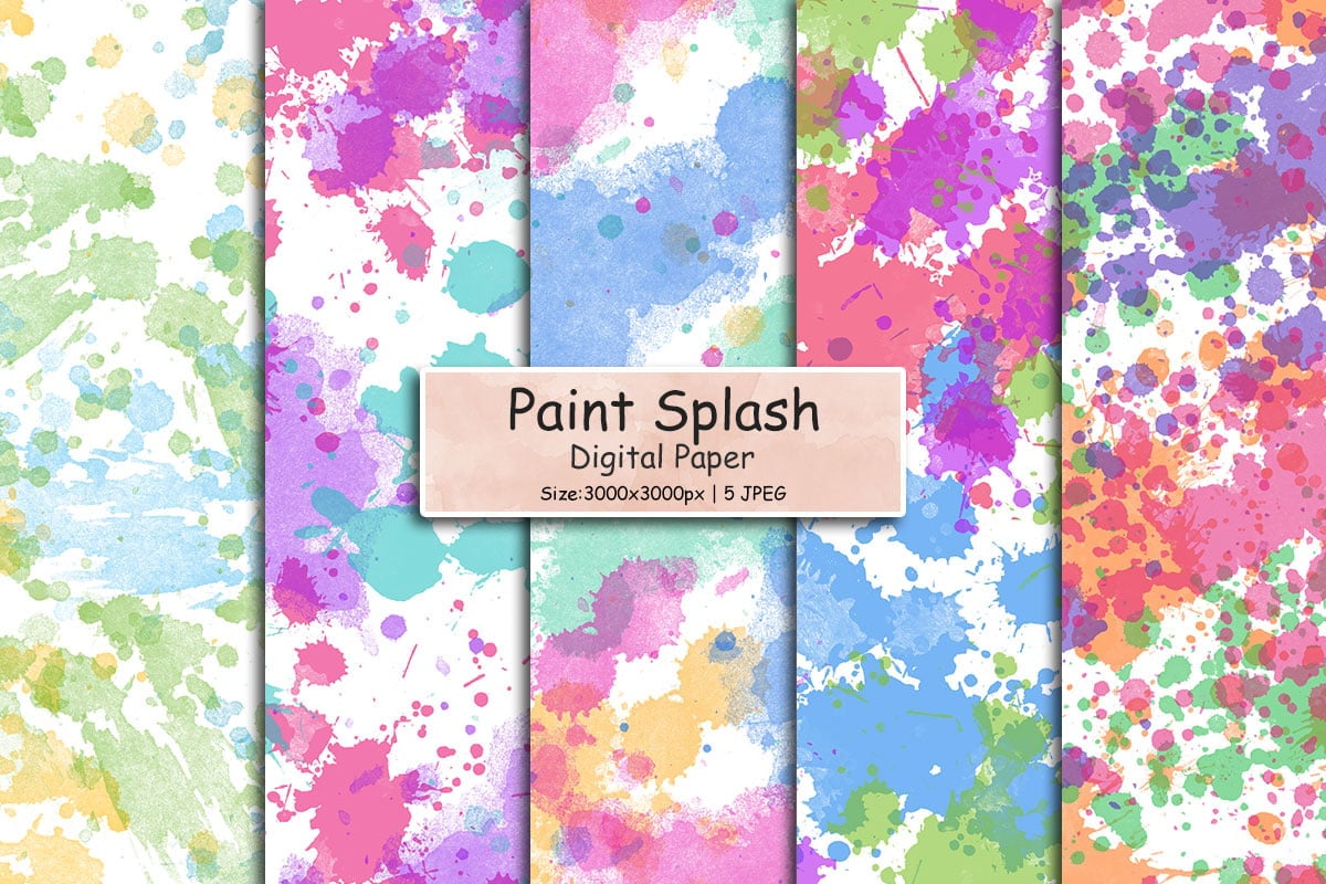 Kit Graphique #331856 Splatter Paint Divers Modles Web - Logo template Preview