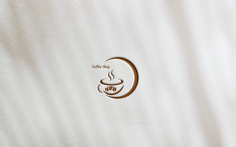 Coffee Shop - A cup of coffee - Logo template Logo Template
