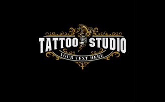 Jem Lockie Art Tattoo Studio Logo Illustration
