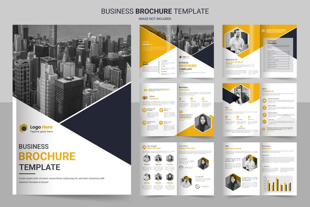 Template #332087 Brochure Brochure Webdesign Template - Logo template Preview