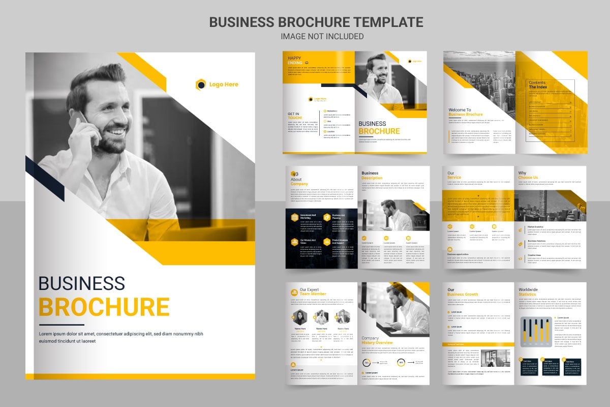 Template #332088 Brochure Brochure Webdesign Template - Logo template Preview