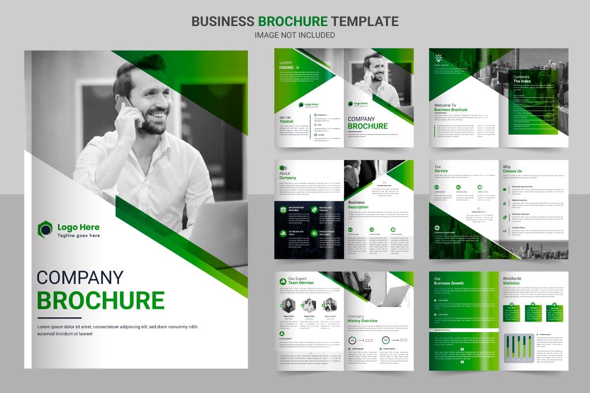 Template #332089 Brochure Brochure Webdesign Template - Logo template Preview