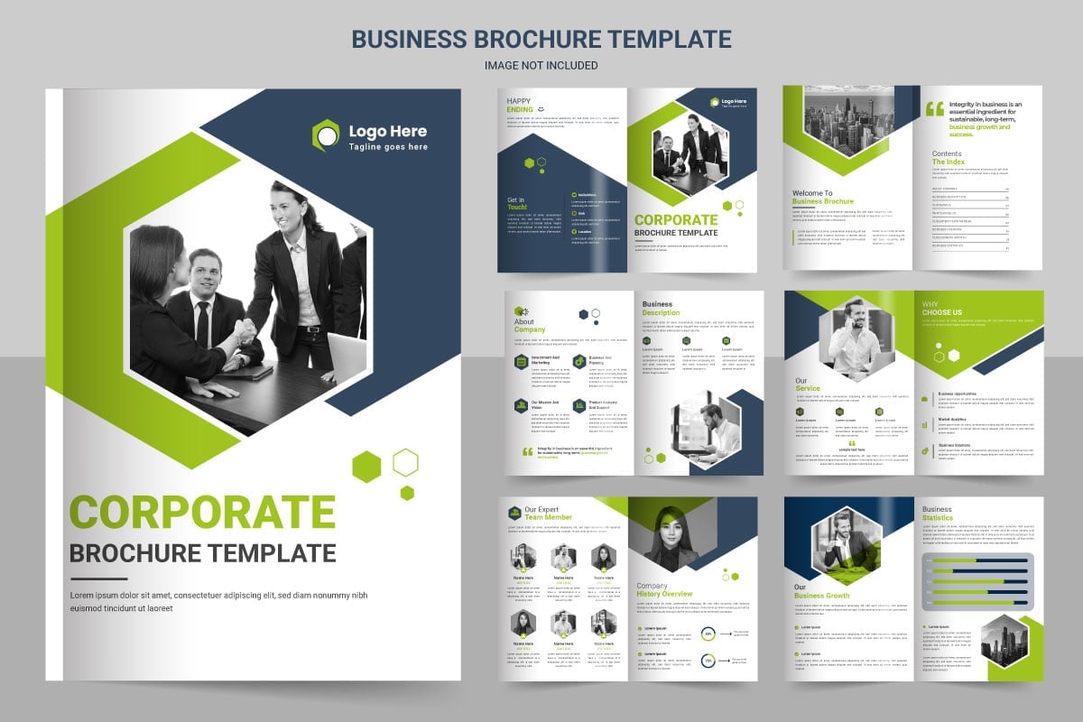 Template #332093 Brochure Brochure Webdesign Template - Logo template Preview