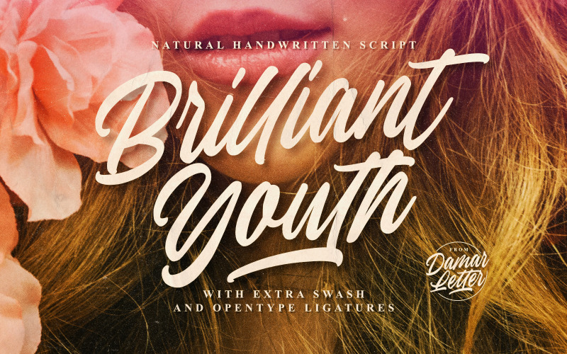 Brilliant Youth – Natural Handwritten Script Font