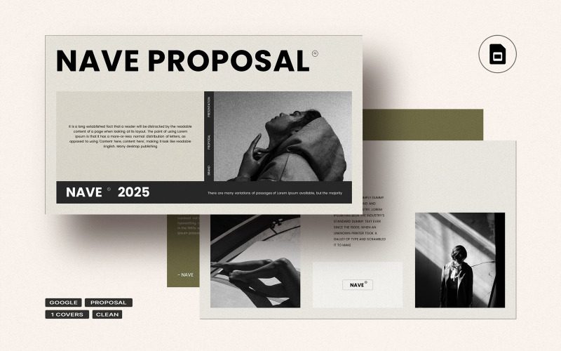 Nave Proposal Presentation Template Google Slide