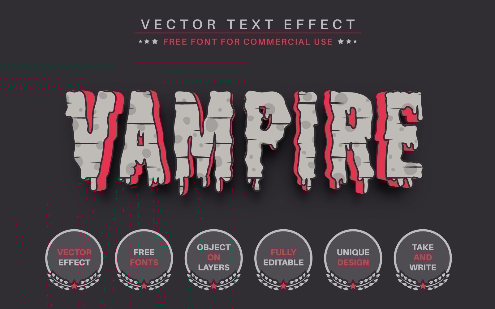 Template #332172 Effect Font Webdesign Template - Logo template Preview