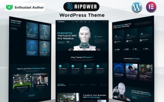 AiPower - AI & Robotics Technology Services WordPress Theme