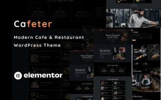 Cafeter - Cafe and Restaurant WordPress Theme