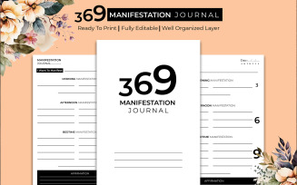369 Manifestation Journal Kdp Interior