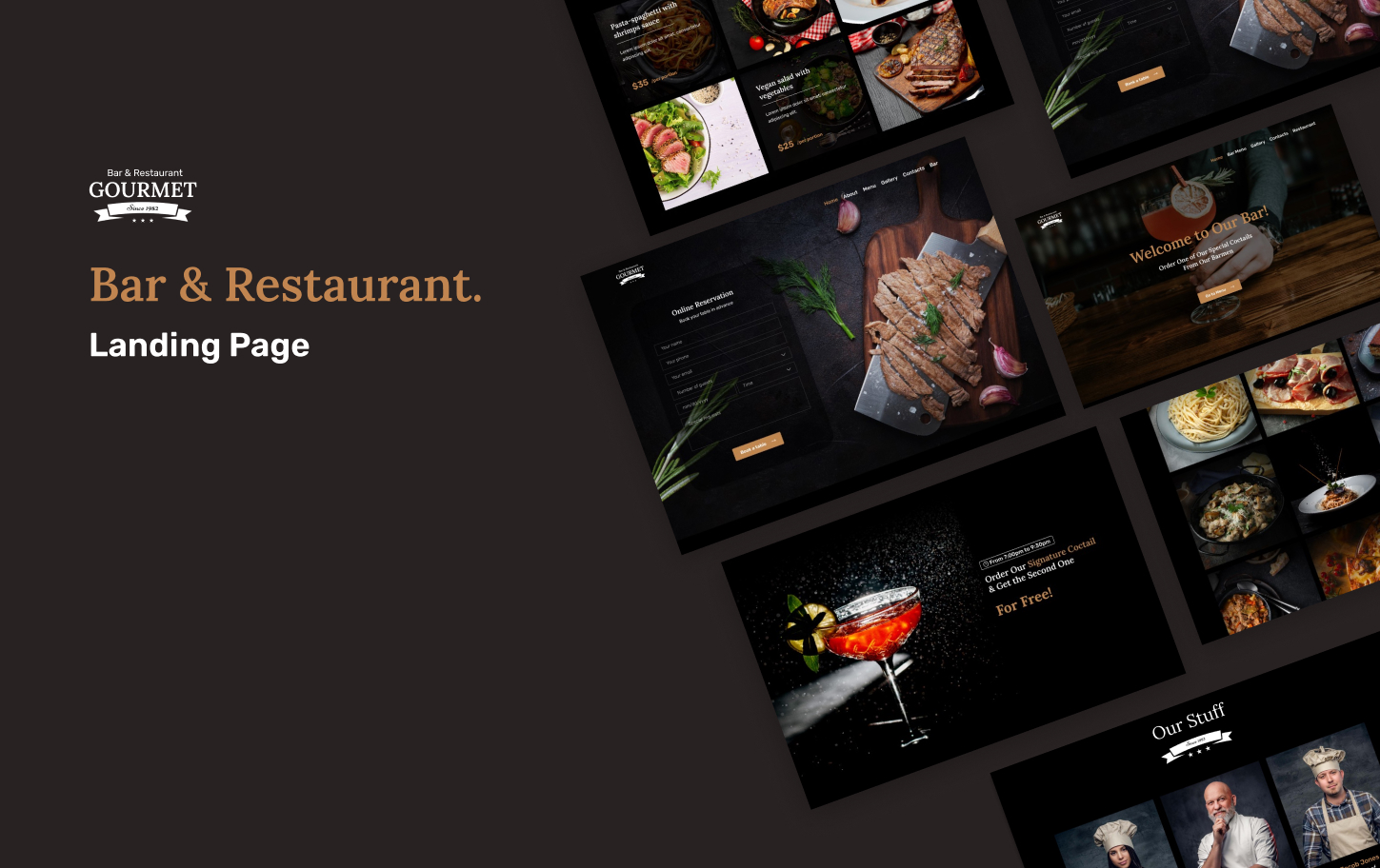 Template #332294 Beer Bistro Webdesign Template - Logo template Preview