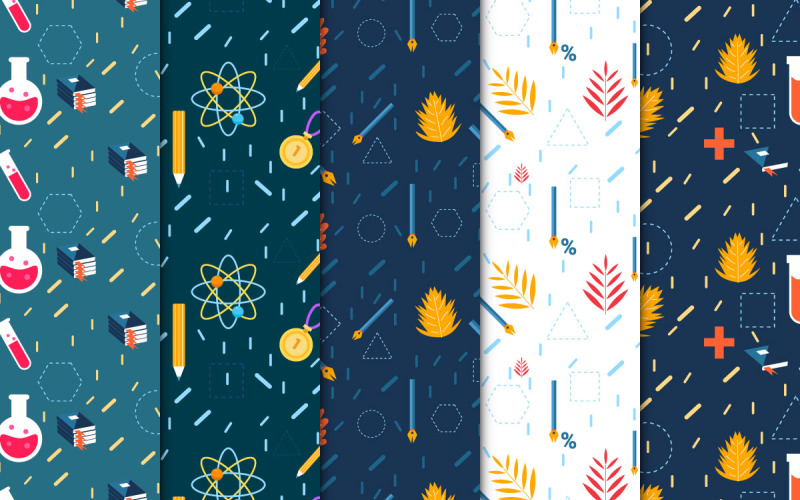 Endless education pattern collection Pattern
