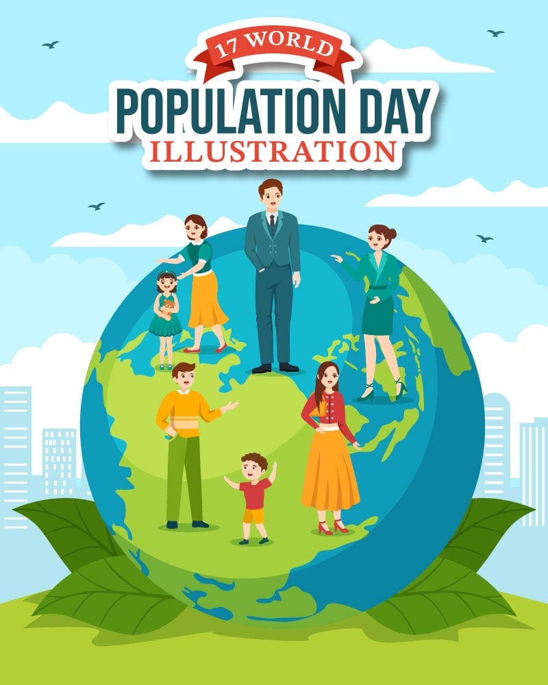 Template #332356 Population Day Webdesign Template - Logo template Preview