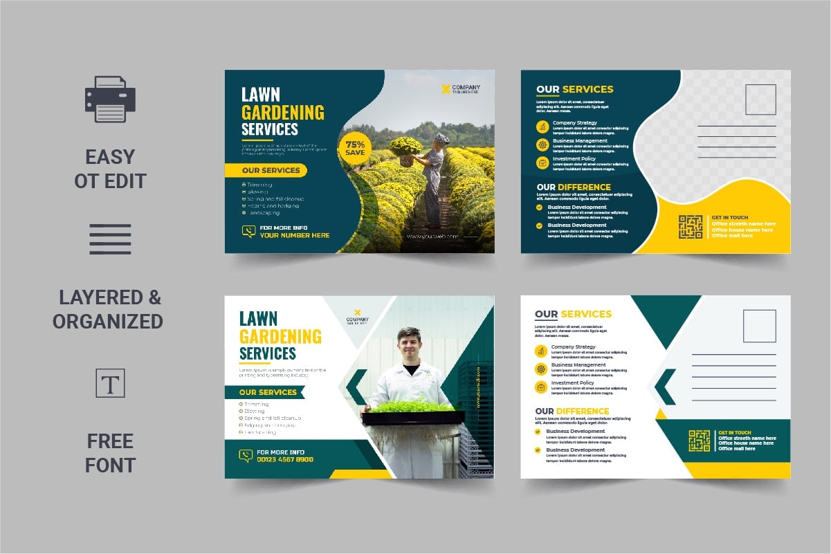 Template #332359 Brochure Agro Webdesign Template - Logo template Preview