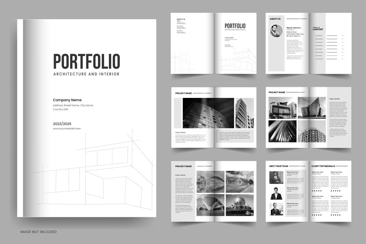 Kit Graphique #332379 Portfolio Template Divers Modles Web - Logo template Preview