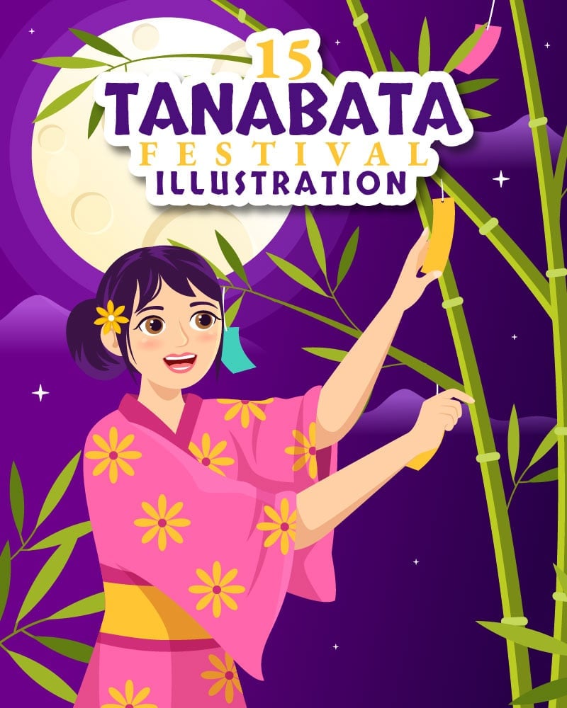 Kit Graphique #332383 Tanabata Festival Divers Modles Web - Logo template Preview