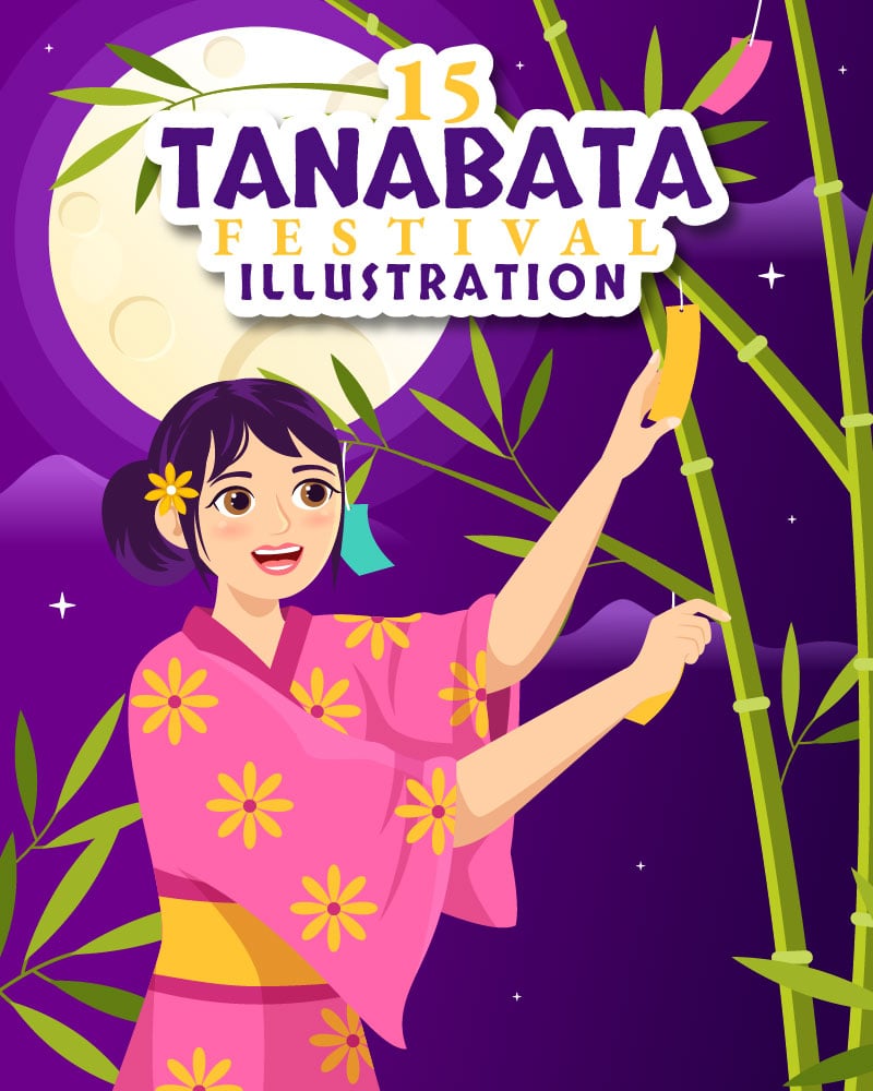 Template #332383 Festival Tanabata Webdesign Template - Logo template Preview