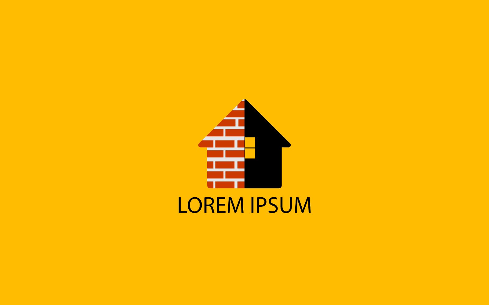 Modern minimalistisch klusjesman-logo-ontwerp