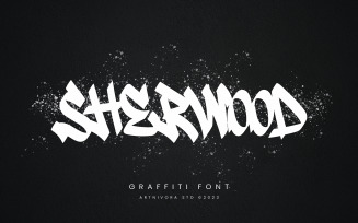 Sherwood - Modern Graffiti Font