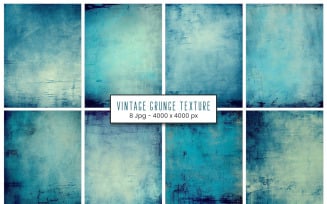 Vintage grunge texture blue background
