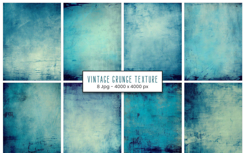 Vintage grunge texture blue background Background