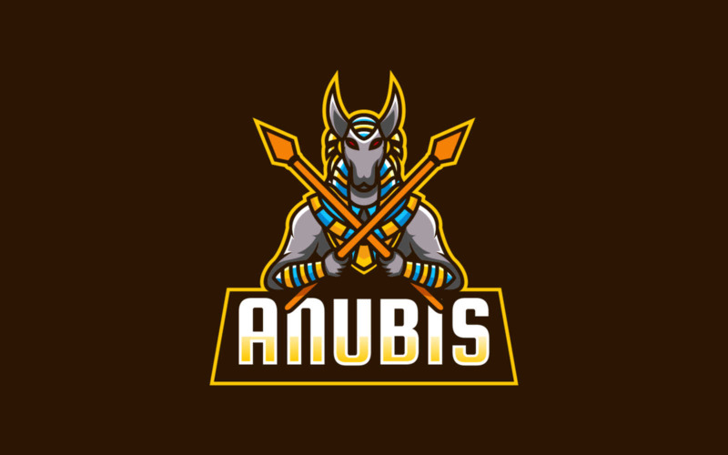 Anubis E-Sports and Sport Logo Logo Template