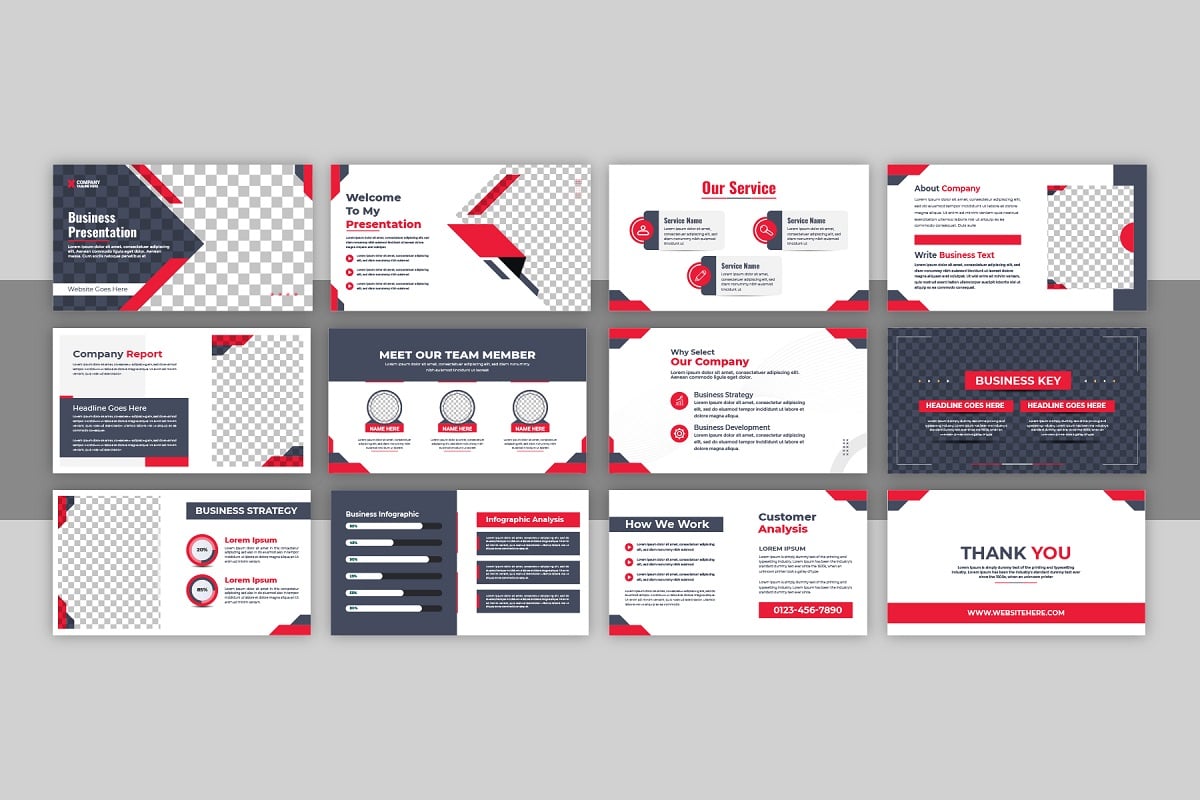 Kit Graphique #332610 Agenda Business Divers Modles Web - Logo template Preview