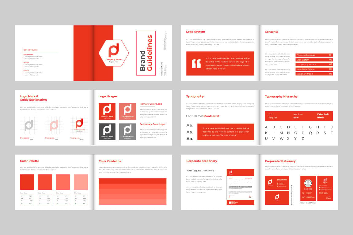 Kit Graphique #332614 Corporate Identity Divers Modles Web - Logo template Preview