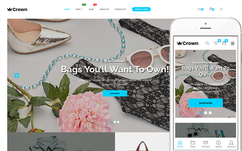 Crown - Fashion Store WooCommerce Theme