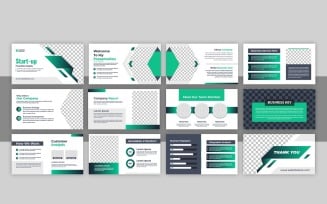 Modern Business presentation design template layout