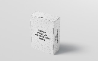 Rectangular Packaging Box Mockup 2