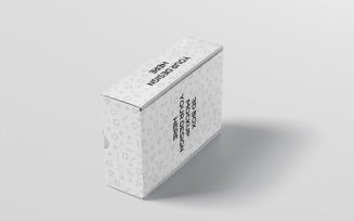 Rectangular Packaging Box Mockup 5