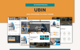 Ubin - Paving & Flooring Multipurpose WordPress Theme